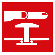 CARTELLO AZIONARE IN CASO DI INCENDIO