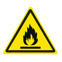 WARNING SIGN OF FIRE DANGER