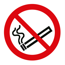 PROHIBITION SIGN : NO SMOKING