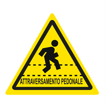 WARNING SIGN WITH INSCRIPTION