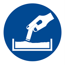 CARTELLO SPEGNERE LE SIGARETTE