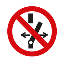 PROHIBITION SIGN : DO NOT TAMPERING THE SWITCH STATUS