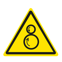 WARNING SIGN OF OPERATING MACHINERIES