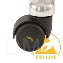 NYLON WHEEL WITH ELECTRICAL RESISTANCE