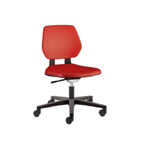 SEDIA ERGONOMICA PER LABORATORIO ANTIBATTERIA altezza 41/54