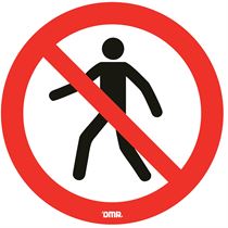 GOBO DIVIETO TRANSITO PEDONI