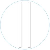 DOUBLE WHITE LINE GOBO